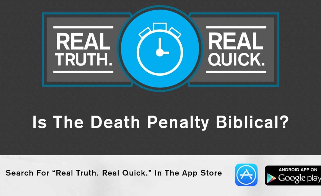 Death Penalty Biblical christian