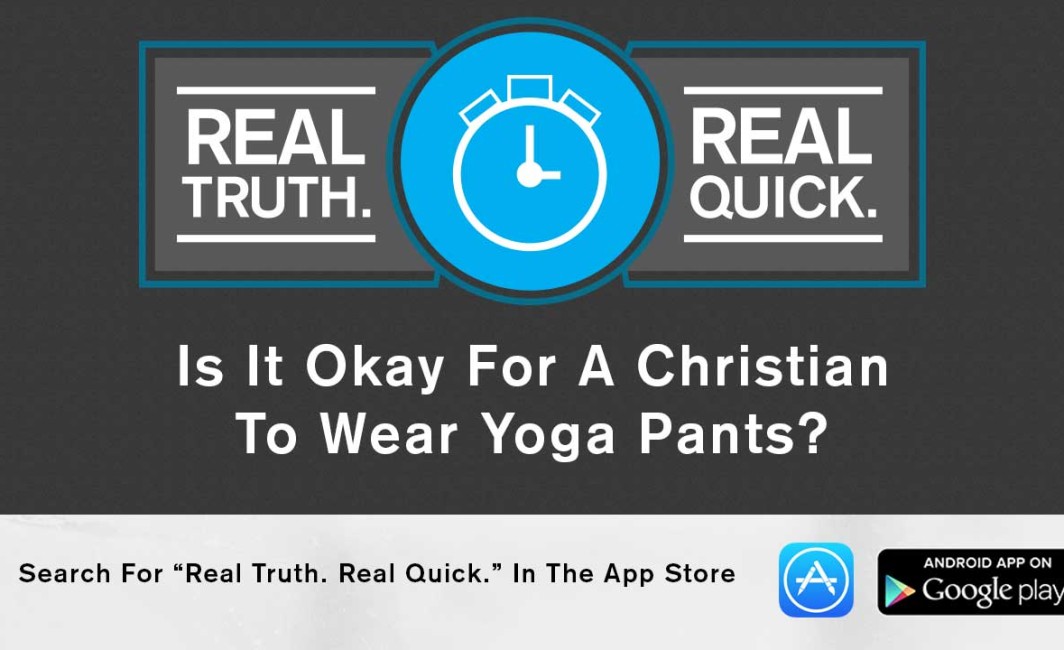 can a Christian wear yoga pants