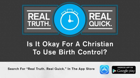 is it ok for a christian to use birth control