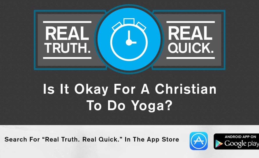 is it wrong for a Christian to do yoga