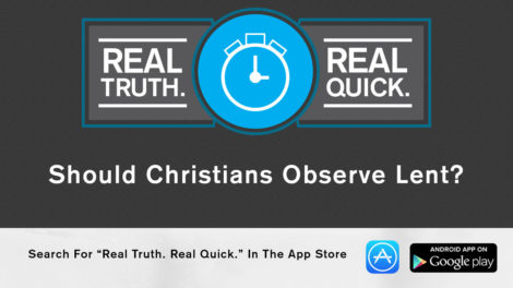 should Christians observe lent