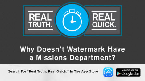 why watermark does not have missions department