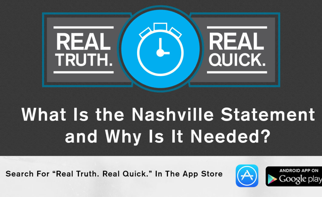 what is the nashville statement