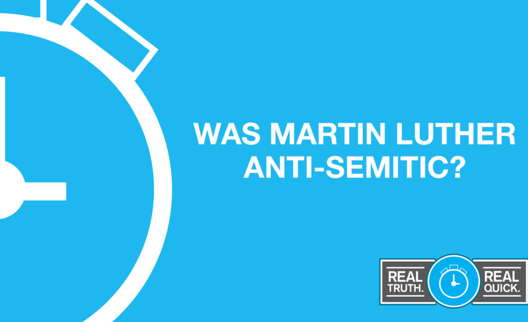 was martin luther anti semitic eric metaxas