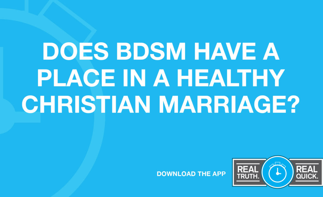 bdsm christian marriage