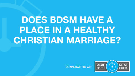 bdsm christian marriage