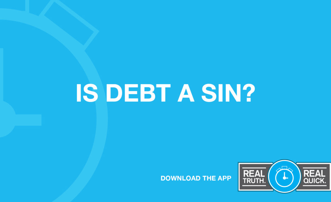 Is Debt A Sin?