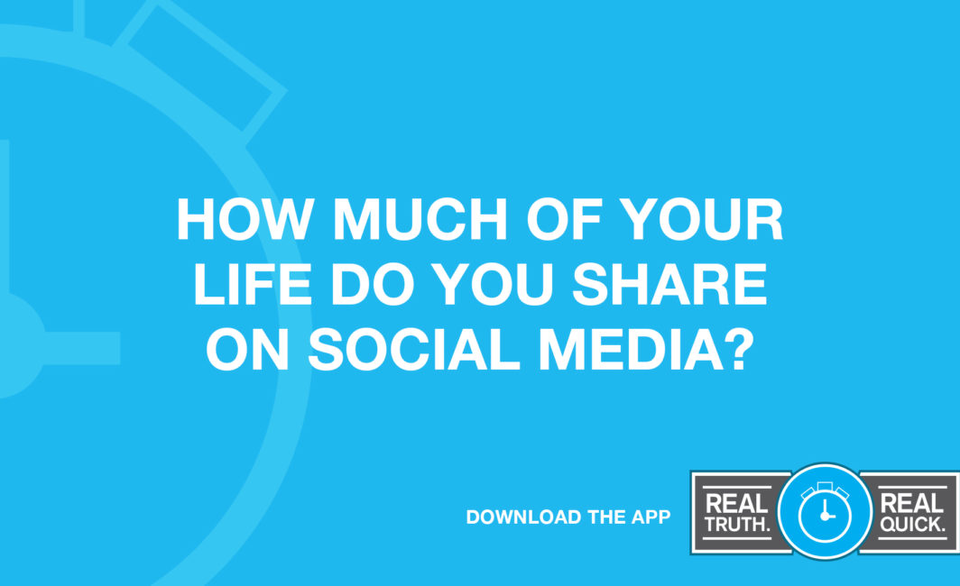 How Much of Your Life Do You Share on Social Media?